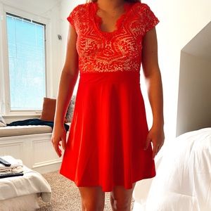 Red fancy dress❤️❤️